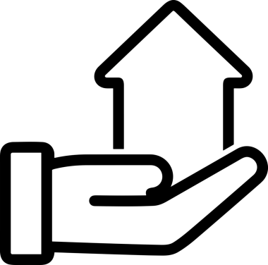 Web, Uygulama, UI / UX, Mobil Arayüz, Akıllı Teknoloji Tasarımı, Dijital Markalaşma, Kullanıcı Etkileşimi Sembolü ve Temiz Tek Renk Biçiminde Modern Grafik Elementi içeren PNG Biçimli El Simgesi Logosu
