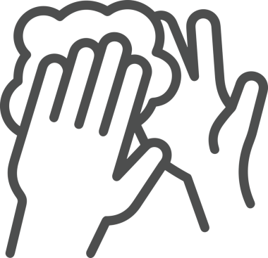 Web, Uygulama, UI / UX, Mobil Arayüz, Akıllı Teknoloji Tasarımı, Dijital Markalaşma, Kullanıcı Etkileşimi Sembolü ve Temiz Tek Renk Biçiminde Modern Grafik Elementi içeren PNG Biçimli El Simgesi Logosu