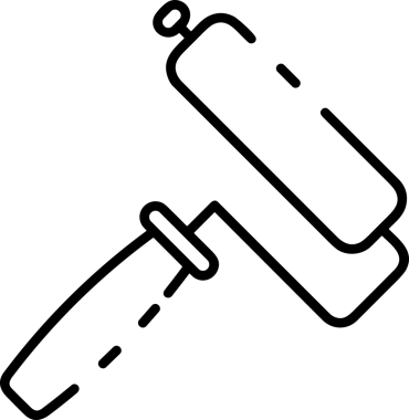 Web, Uygulama, UI / UX, Mobil Arayüz, Akıllı Teknoloji Tasarımı, Dijital Markalaşma, Kullanıcı Etkileşimi Sembolü ve Temiz Tek Renk Biçiminde Modern Grafik Elementi içeren PNG Biçimli El Simgesi Logosu