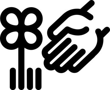 Web, Uygulama, UI / UX, Mobil Arayüz, Akıllı Teknoloji Tasarımı, Dijital Markalaşma, Kullanıcı Etkileşimi Sembolü ve Temiz Tek Renk Biçiminde Modern Grafik Elementi içeren PNG Biçimli El Simgesi Logosu