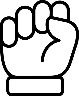 Web, Uygulama, UI / UX, Mobil Arayüz, Akıllı Teknoloji Tasarımı, Dijital Markalaşma, Kullanıcı Etkileşimi Sembolü ve Temiz Tek Renk Biçiminde Modern Grafik Elementi içeren PNG Biçimli El Simgesi Logosu