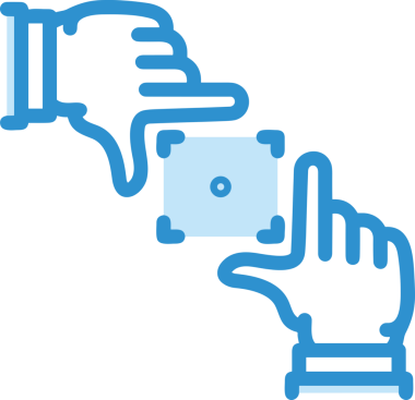 Web, Uygulama, UI / UX, Mobil Arayüz, Akıllı Teknoloji Tasarımı, Dijital Markalaşma, Kullanıcı Etkileşimi Sembolü ve Temiz Tek Renk Biçiminde Modern Grafik Elementi içeren PNG Biçimli El Simgesi Logosu