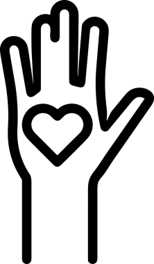 Web, Uygulama, UI / UX, Mobil Arayüz, Akıllı Teknoloji Tasarımı, Dijital Markalaşma, Kullanıcı Etkileşimi Sembolü ve Temiz Tek Renk Biçiminde Modern Grafik Elementi içeren PNG Biçimli El Simgesi Logosu