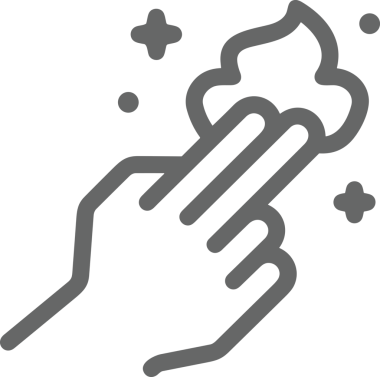 Web, Uygulama, UI / UX, Mobil Arayüz, Akıllı Teknoloji Tasarımı, Dijital Markalaşma, Kullanıcı Etkileşimi Sembolü ve Temiz Tek Renk Biçiminde Modern Grafik Elementi içeren PNG Biçimli El Simgesi Logosu