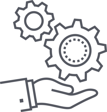 Web, Uygulama, UI / UX, Mobil Arayüz, Akıllı Teknoloji Tasarımı, Dijital Markalaşma, Kullanıcı Etkileşimi Sembolü ve Temiz Tek Renk Biçiminde Modern Grafik Elementi içeren PNG Biçimli El Simgesi Logosu