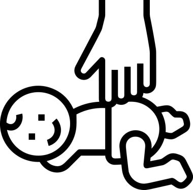 Web, Uygulama, UI / UX, Mobil Arayüz, Akıllı Teknoloji Tasarımı, Dijital Markalaşma, Kullanıcı Etkileşimi Sembolü ve Temiz Tek Renk Biçiminde Modern Grafik Elementi içeren PNG Biçimli El Simgesi Logosu