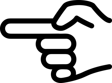 Web, Uygulama, UI / UX, Mobil Arayüz, Akıllı Teknoloji Tasarımı, Dijital Markalaşma, Kullanıcı Etkileşimi Sembolü ve Temiz Tek Renk Biçiminde Modern Grafik Elementi içeren PNG Biçimli El Simgesi Logosu