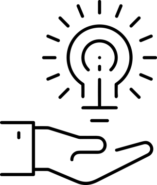 Web, Uygulama, UI / UX, Mobil Arayüz, Akıllı Teknoloji Tasarımı, Dijital Markalaşma, Kullanıcı Etkileşimi Sembolü ve Temiz Tek Renk Biçiminde Modern Grafik Elementi içeren PNG Biçimli El Simgesi Logosu