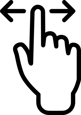 Web, Uygulama, UI / UX, Mobil Arayüz, Akıllı Teknoloji Tasarımı, Dijital Markalaşma, Kullanıcı Etkileşimi Sembolü ve Temiz Tek Renk Biçiminde Modern Grafik Elementi içeren PNG Biçimli El Simgesi Logosu