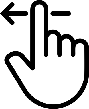 Web, Uygulama, UI / UX, Mobil Arayüz, Akıllı Teknoloji Tasarımı, Dijital Markalaşma, Kullanıcı Etkileşimi Sembolü ve Temiz Tek Renk Biçiminde Modern Grafik Elementi içeren PNG Biçimli El Simgesi Logosu