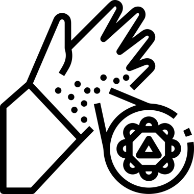 Web, Uygulama, UI / UX, Mobil Arayüz, Akıllı Teknoloji Tasarımı, Dijital Markalaşma, Kullanıcı Etkileşimi Sembolü ve Temiz Tek Renk Biçiminde Modern Grafik Elementi içeren PNG Biçimli El Simgesi Logosu