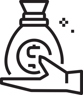 Para ikonu sembolü finans, bankacılık ve yatırım tasarımı için PNG imajı web, uygulama UI, bilgi, pazarlama görselleri ve çeşitli biçimlerde şeffaf arka plan ve yüksek çözünürlüklü dijital kullanıma sahip iş sunumları için mükemmeldir