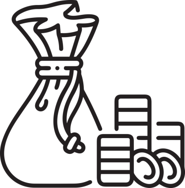 Para ikonu sembolü finans, bankacılık ve yatırım tasarımı için PNG imajı web, uygulama UI, bilgi, pazarlama görselleri ve çeşitli biçimlerde şeffaf arka plan ve yüksek çözünürlüklü dijital kullanıma sahip iş sunumları için mükemmeldir