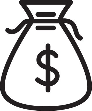 Para ikonu sembolü finans, bankacılık ve yatırım tasarımı için PNG imajı web, uygulama UI, bilgi, pazarlama görselleri ve çeşitli biçimlerde şeffaf arka plan ve yüksek çözünürlüklü dijital kullanıma sahip iş sunumları için mükemmeldir