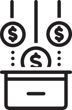 Para ikonu sembolü finans, bankacılık ve yatırım tasarımı için PNG imajı web, uygulama UI, bilgi, pazarlama görselleri ve çeşitli biçimlerde şeffaf arka plan ve yüksek çözünürlüklü dijital kullanıma sahip iş sunumları için mükemmeldir
