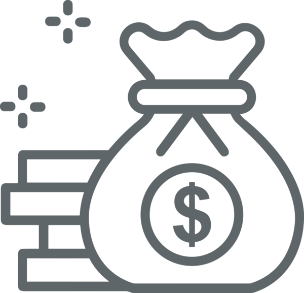 Para ikonu sembolü finans, bankacılık ve yatırım tasarımı için PNG imajı web, uygulama UI, bilgi, pazarlama görselleri ve çeşitli biçimlerde şeffaf arka plan ve yüksek çözünürlüklü dijital kullanıma sahip iş sunumları için mükemmeldir