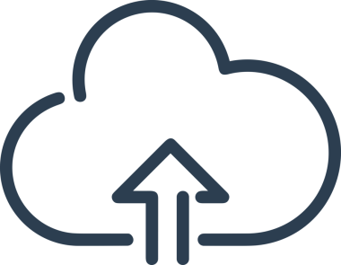 Uygulama UI, Web Tasarımı, Bulut ve Veri Yönetimi Kullanımı için Depolama Simgesi Siyah ve Beyaz PNG