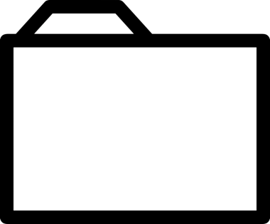 Uygulama UI, Web Tasarımı, Bulut ve Veri Yönetimi Kullanımı için Depolama Simgesi Siyah ve Beyaz PNG