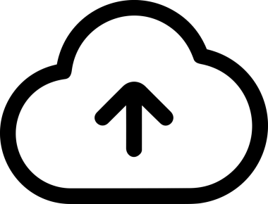 Uygulama UI, Web Tasarımı, Bulut ve Veri Yönetimi Kullanımı için Depolama Simgesi Siyah ve Beyaz PNG