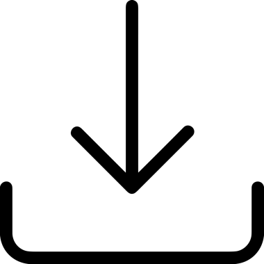 Uygulama UI, Web Tasarımı, Bulut ve Veri Yönetimi Kullanımı için Depolama Simgesi Siyah ve Beyaz PNG