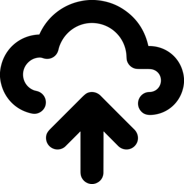 Uygulama UI, Web Tasarımı, Bulut ve Veri Yönetimi Kullanımı için Depolama Simgesi Siyah ve Beyaz PNG