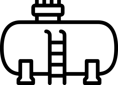 Uygulama UI, Web Tasarımı, Bulut ve Veri Yönetimi Kullanımı için Depolama Simgesi Siyah ve Beyaz PNG