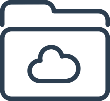 Uygulama UI, Web Tasarımı, Bulut ve Veri Yönetimi Kullanımı için Depolama Simgesi Siyah ve Beyaz PNG