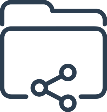 Uygulama UI, Web Tasarımı, Bulut ve Veri Yönetimi Kullanımı için Depolama Simgesi Siyah ve Beyaz PNG