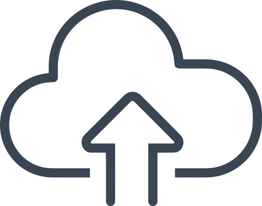 Uygulama UI, Web Tasarımı, Bulut ve Veri Yönetimi Kullanımı için Depolama Simgesi Siyah ve Beyaz PNG