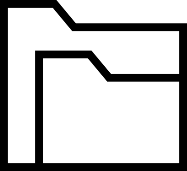 Uygulama UI, Web Tasarımı, Bulut ve Veri Yönetimi Kullanımı için Depolama Simgesi Siyah ve Beyaz PNG