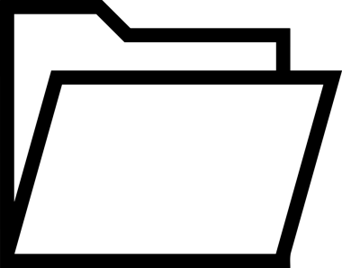 Uygulama UI, Web Tasarımı, Bulut ve Veri Yönetimi Kullanımı için Depolama Simgesi Siyah ve Beyaz PNG