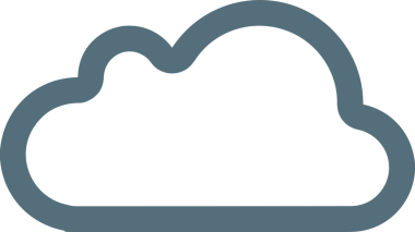 Uygulama UI, Web Tasarımı, Bulut ve Veri Yönetimi Kullanımı için Depolama Simgesi Siyah ve Beyaz PNG