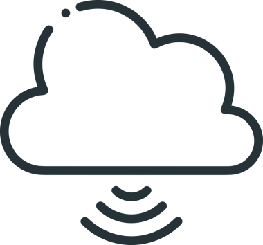 Uygulama UI, Web Tasarımı, Bulut ve Veri Yönetimi Kullanımı için Depolama Simgesi Siyah ve Beyaz PNG