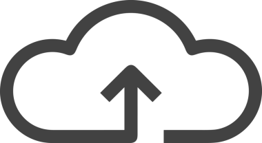 Uygulama UI, Web Tasarımı, Bulut ve Veri Yönetimi Kullanımı için Depolama Simgesi Siyah ve Beyaz PNG