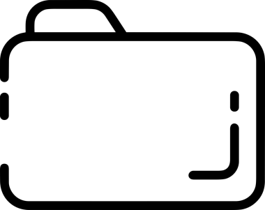 Uygulama UI, Web Tasarımı, Bulut ve Veri Yönetimi Kullanımı için Depolama Simgesi Siyah ve Beyaz PNG