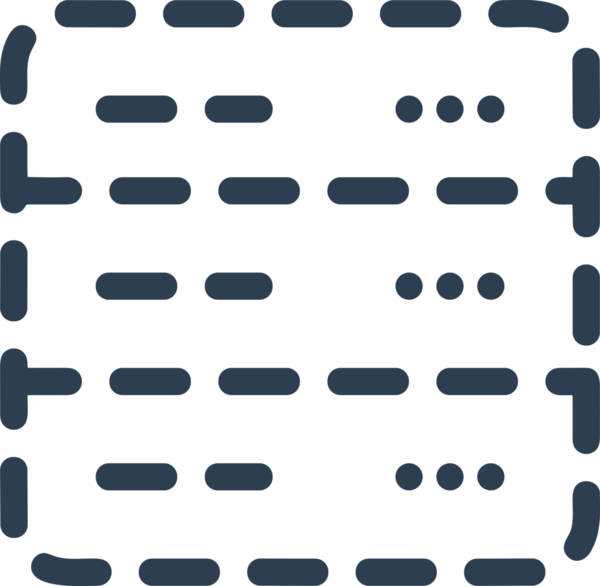 Uygulama UI, Web Tasarımı, Bulut ve Veri Yönetimi Kullanımı için Depolama Simgesi Siyah ve Beyaz PNG