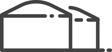 Uygulama UI, Web Tasarımı, Bulut ve Veri Yönetimi Kullanımı için Depolama Simgesi Siyah ve Beyaz PNG