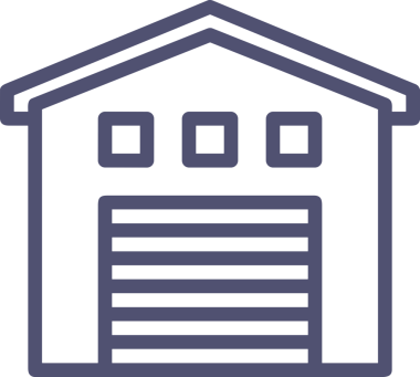 Uygulama UI, Web Tasarımı, Bulut ve Veri Yönetimi Kullanımı için Depolama Simgesi Siyah ve Beyaz PNG