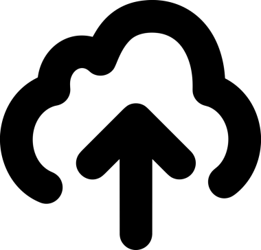 Uygulama UI, Web Tasarımı, Bulut ve Veri Yönetimi Kullanımı için Depolama Simgesi Siyah ve Beyaz PNG