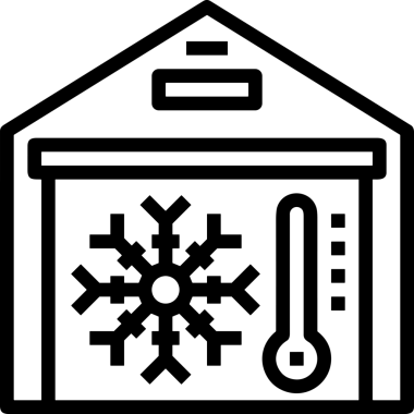 Uygulama UI, Web Tasarımı, Bulut ve Veri Yönetimi Kullanımı için Depolama Simgesi Siyah ve Beyaz PNG