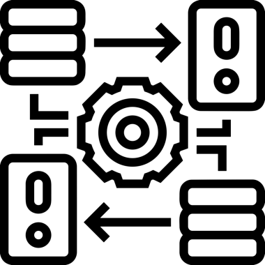 Uygulama UI, Web Tasarımı, Bulut ve Veri Yönetimi Ana Depolama Simgesi Siyah ve Beyaz PNG Uygulama UI, Web Tasarımı, Bulut ve Veri Yönetimi Kullanımı için Depolama Simgesi Simgesi