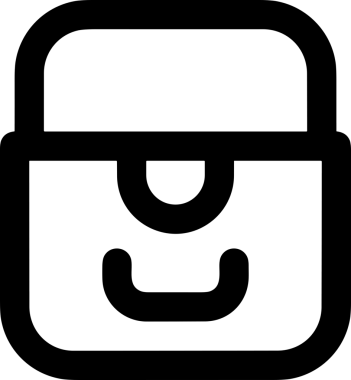 Uygulama UI, Web Tasarımı, Bulut ve Veri Yönetimi Ana Depolama Simgesi Siyah ve Beyaz PNG Uygulama UI, Web Tasarımı, Bulut ve Veri Yönetimi Kullanımı için Depolama Simgesi Simgesi