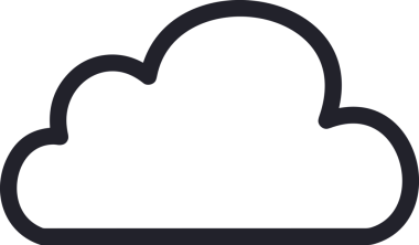 Uygulama UI, Web Tasarımı, Bulut ve Veri Yönetimi Kullanımı için Depolama Simgesi Siyah ve Beyaz PNG