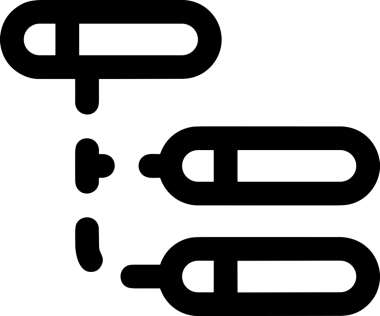Uygulama UI, Web Tasarımı, Bulut ve Veri Yönetimi Kullanımı için Depolama Simgesi Siyah ve Beyaz PNG