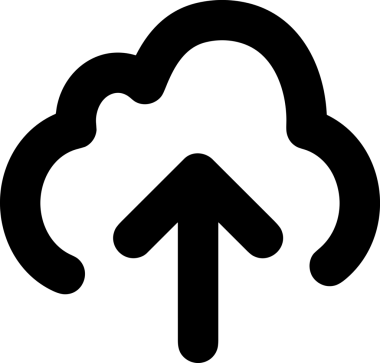 Uygulama UI, Web Tasarımı, Bulut ve Veri Yönetimi Kullanımı için Depolama Simgesi Siyah ve Beyaz PNG