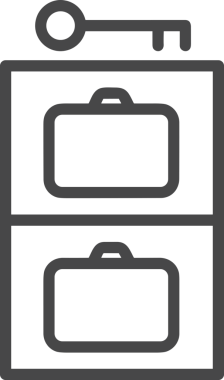 Uygulama UI, Web Tasarımı, Bulut ve Veri Yönetimi Kullanımı için Depolama Simgesi Siyah ve Beyaz PNG