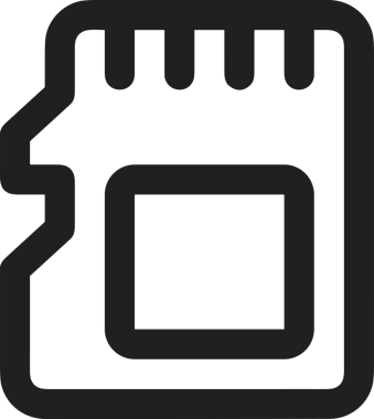 Uygulama UI, Web Tasarımı, Bulut ve Veri Yönetimi Ana Depolama Simgesi Siyah ve Beyaz PNG Uygulama UI, Web Tasarımı, Bulut ve Veri Yönetimi Kullanımı için Depolama Simgesi Simgesi