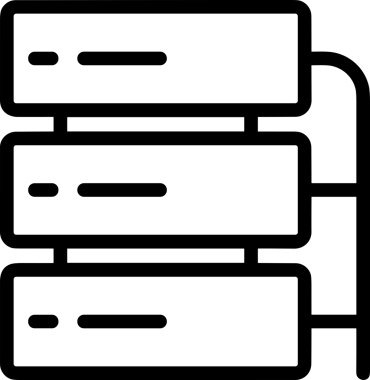 Uygulama UI, Web Tasarımı, Bulut ve Veri Yönetimi Ana Depolama Simgesi Siyah ve Beyaz PNG Uygulama UI, Web Tasarımı, Bulut ve Veri Yönetimi Kullanımı için Depolama Simgesi Simgesi
