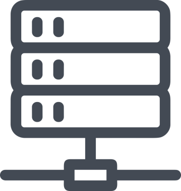 Uygulama UI, Web Tasarımı, Bulut ve Veri Yönetimi Ana Depolama Simgesi Siyah ve Beyaz PNG Uygulama UI, Web Tasarımı, Bulut ve Veri Yönetimi Kullanımı için Depolama Simgesi Simgesi