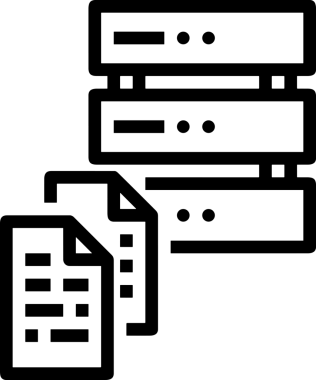Uygulama UI, Web Tasarımı, Bulut ve Veri Yönetimi Ana Depolama Simgesi Siyah ve Beyaz PNG Uygulama UI, Web Tasarımı, Bulut ve Veri Yönetimi Kullanımı için Depolama Simgesi Simgesi